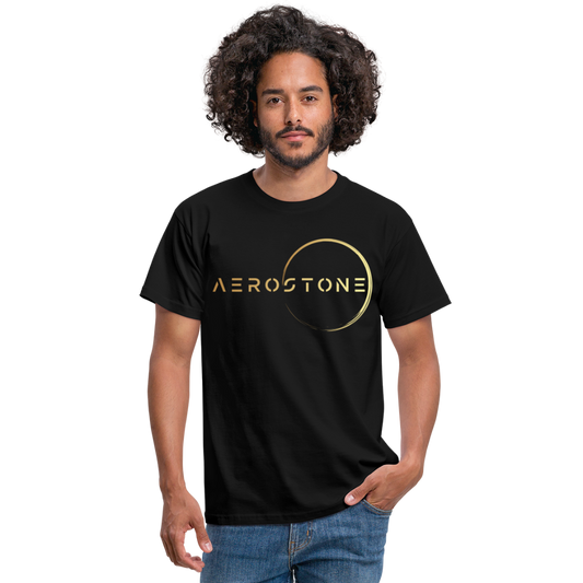 Aerostone - T-Shirt - zwart